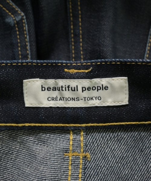 beautiful people（ビューティフルピープル）デニムパンツ 紺 サイズ:S レディース/2200603929038