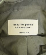 beautiful people（ビューティフルピープル）シャツワンピース カーキ サイズ:36(S位) レディース/2200603929045