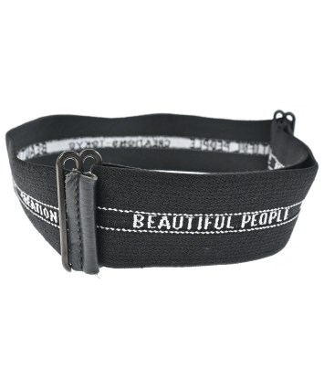 【お値下げ！】beautiful peopleベルト beautiful people（ビューティフルピープル）ベルト 黒 サイズ