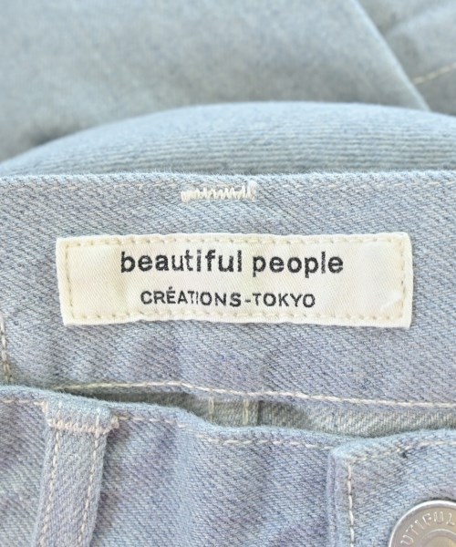 beautiful people（ビューティフルピープル）デニムパンツ 青 サイズ:34(XS位) レディース/2200618147144