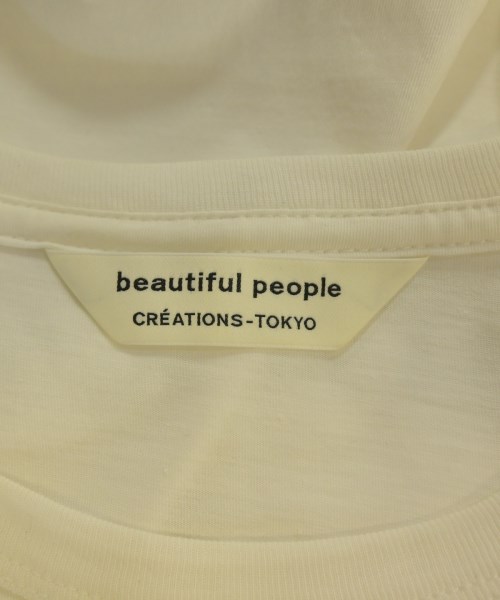 beautiful people（ビューティフルピープル）Tシャツ・カットソー 白 サイズ:190(L位) メンズ/2200618247615