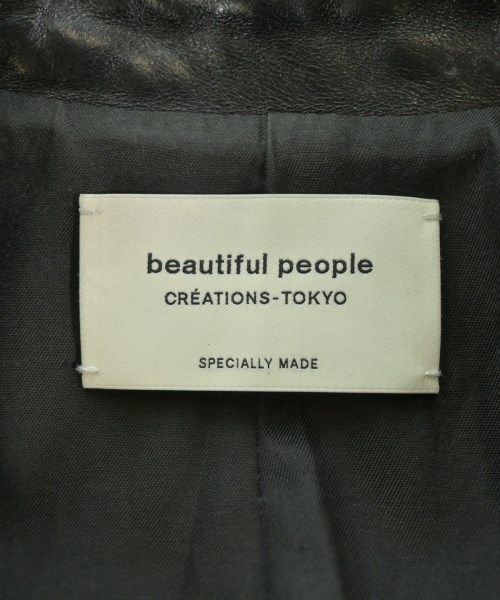 beautiful people（ビューティフルピープル）ライダース 黒 サイズ:170(XL位) レディース/2200618378012