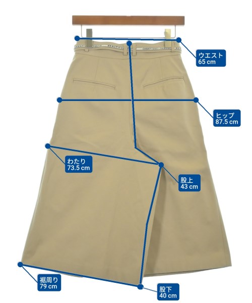 beautiful people（ビューティフルピープル）ショートパンツ ベージュ サイズ:36(S位) レディース/2200606664127