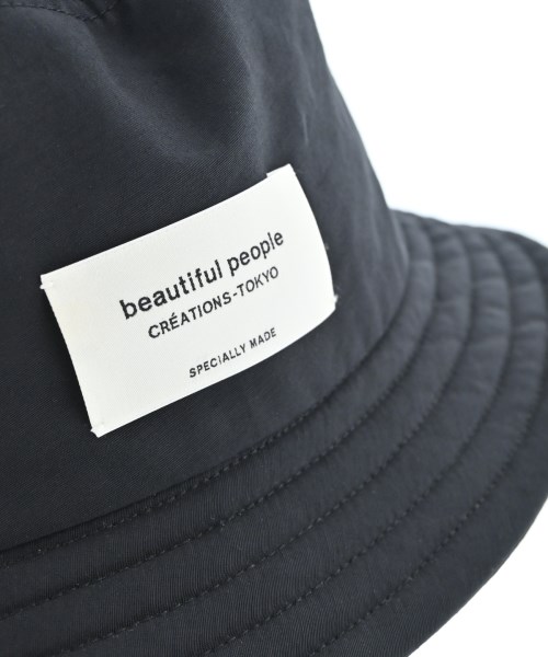 beautiful people（ビューティフルピープル）ハット 黒 サイズ:F レディース/2200605684065