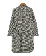 beautiful people（ビューティフルピープル）シャツワンピース 黒 サイズ:36(S位) レディース/2200669701043