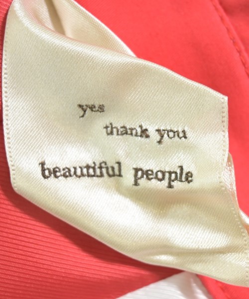 beautiful people（ビューティフルピープル）トレンチコート 赤 サイズ:130(XS位) レディース/2200670259199