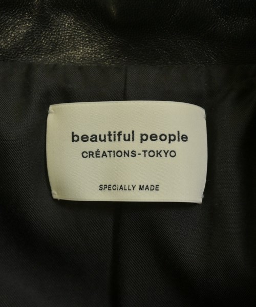beautiful people（ビューティフルピープル）ライダース 黒 サイズ:170(XL位) レディース/2200675893015