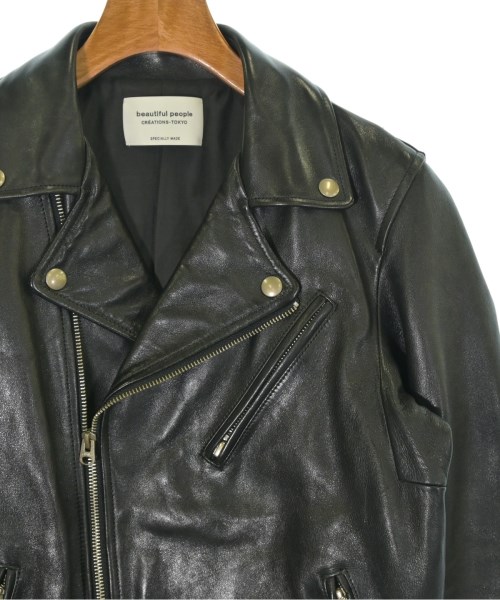 beautiful people（ビューティフルピープル）ライダース 黒 サイズ:170(XL位) レディース/2200675893015