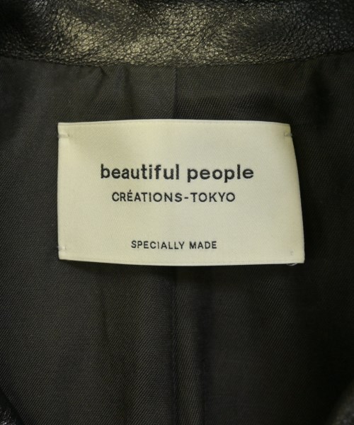 beautiful people（ビューティフルピープル）ライダース 黒 サイズ:150(M位) レディース/2200675893022
