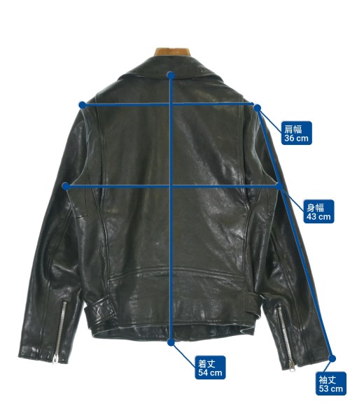 beautiful people（ビューティフルピープル）ライダース 黒 サイズ:150(M位) レディース/2200675893022