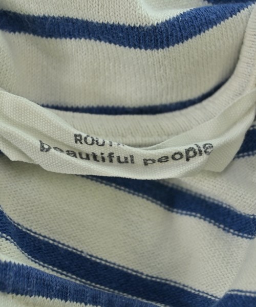 beautiful people（ビューティフルピープル）Tシャツ・カットソー 白 サイズ:-(M位) レディース/2200676146042