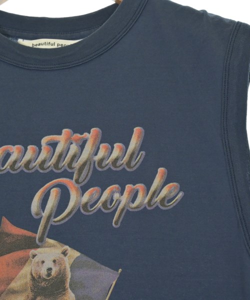 beautiful people（ビューティフルピープル）タンクトップ 紺 サイズ:XS レディース/2200676146073