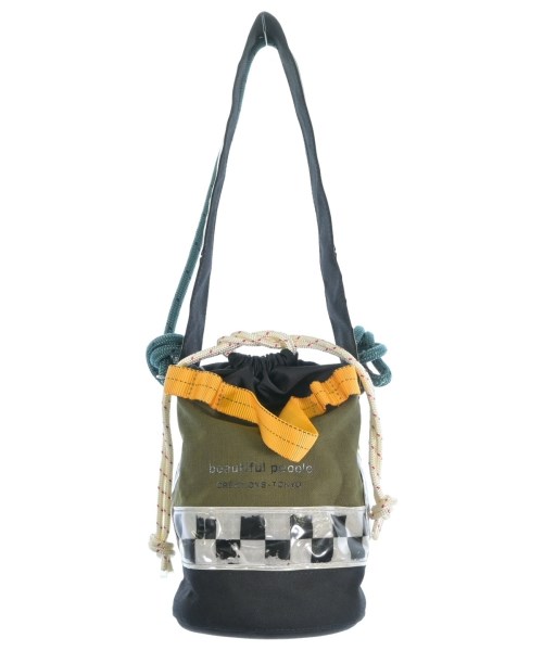 beautiful people(ビューティフルピープル)ショルダーバッグ カーキ サイズ:-/2200676411225