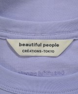 beautiful people（ビューティフルピープル）Tシャツ・カットソー 紫 サイズ:38(M位) レディース/2200672704109