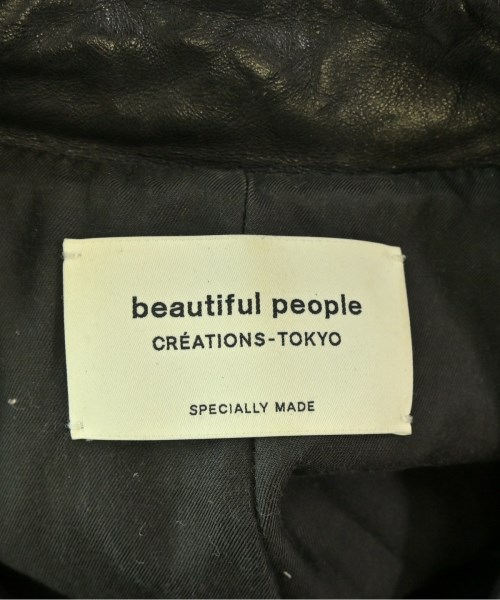 beautiful people（ビューティフルピープル）ライダース 黒 サイズ:150(M位) レディース/2200672064012