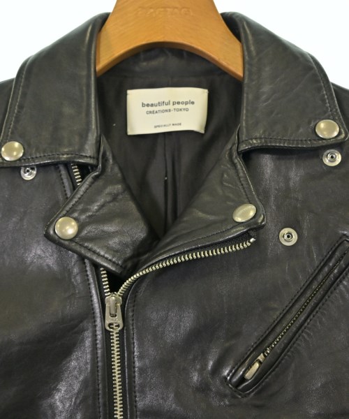 beautiful people（ビューティフルピープル）ライダース 黒 サイズ:150(M位) レディース/2200672064012