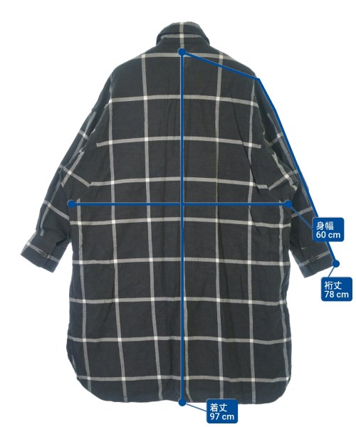 beautiful people（ビューティフルピープル）カジュアルシャツ グレー サイズ:36(S位) レディース/2200672559280