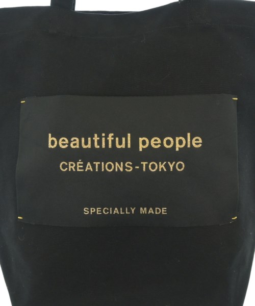 beautiful people（ビューティフルピープル）トートバッグ 黒 サイズ:- レディース/2200674104129