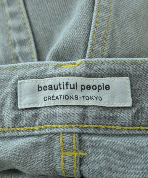beautiful people（ビューティフルピープル）ショートパンツ グレー サイズ:38(M位) レディース/2200677826042