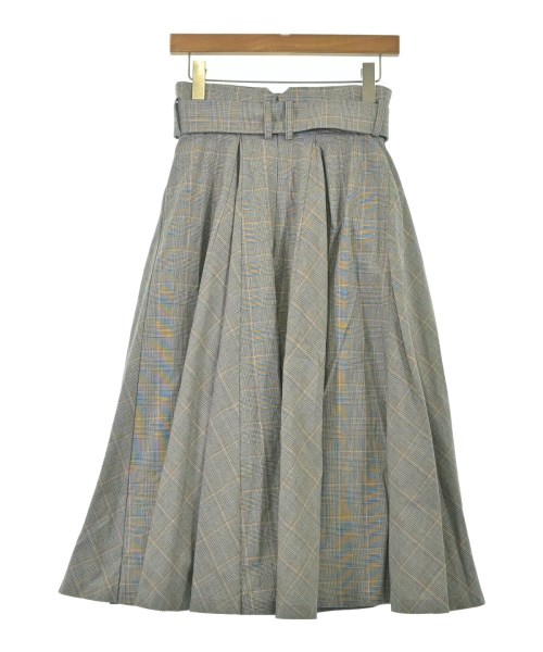 beautiful people（ビューティフルピープル）ロング・マキシ丈スカート グレー サイズ:36(S位) レディース/2200672154096