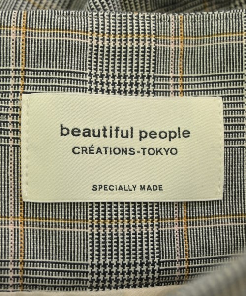 beautiful people（ビューティフルピープル）ロング・マキシ丈スカート グレー サイズ:36(S位) レディース/2200672154096