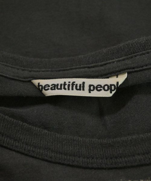 beautiful people（ビューティフルピープル）Tシャツ・カットソー グレー サイズ:150(M位) レディース/2200678878149