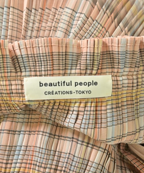 beautiful people（ビューティフルピープル）ロング・マキシ丈スカート ピンク サイズ:36(S位) レディース/2200670580064