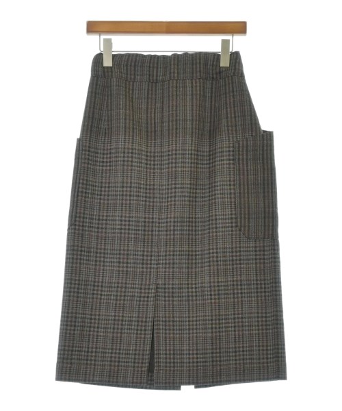 beautiful people（ビューティフルピープル）ロング・マキシ丈スカート 茶 サイズ:38(M位) レディース/2200675130028