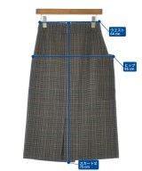 beautiful people（ビューティフルピープル）ロング・マキシ丈スカート 茶 サイズ:38(M位) レディース/2200675130028