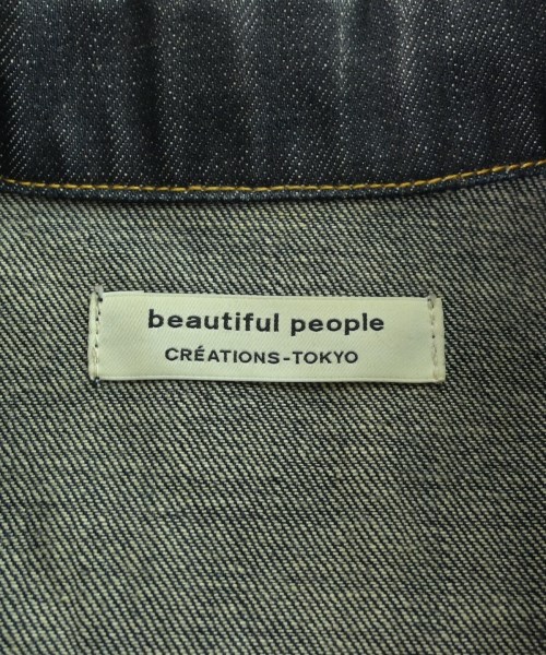beautiful people（ビューティフルピープル）デニムジャケット 紺 サイズ:140(S位) レディース/2200674070028