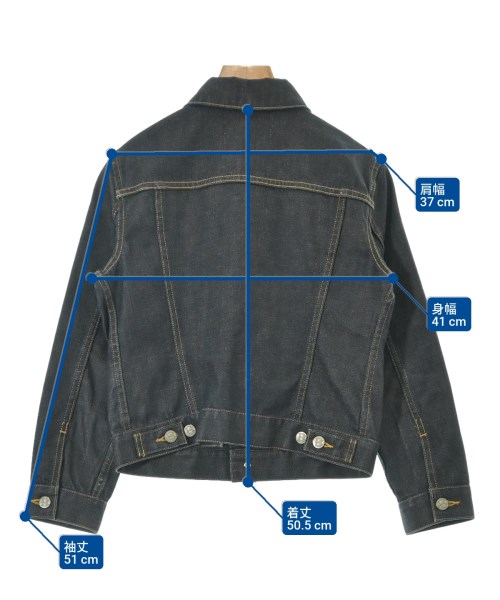 beautiful people（ビューティフルピープル）デニムジャケット 紺 サイズ:140(S位) レディース/2200674070028