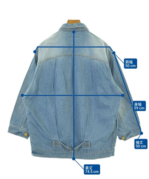 beautiful people（ビューティフルピープル）デニムジャケット 青 サイズ:36(S位) レディース/2200672668029