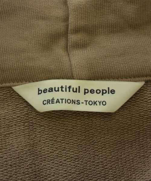 beautiful people（ビューティフルピープル）パーカー 茶 サイズ:150(M位) レディース/2200679820017