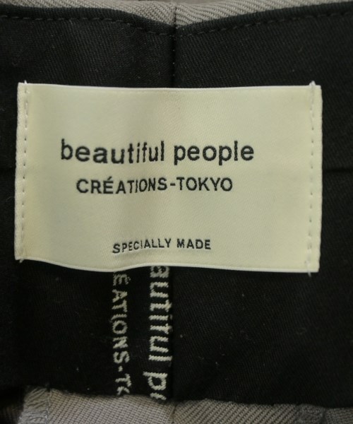 beautiful people（ビューティフルピープル）スラックス グレー サイズ:38(M位) レディース/2200679859024