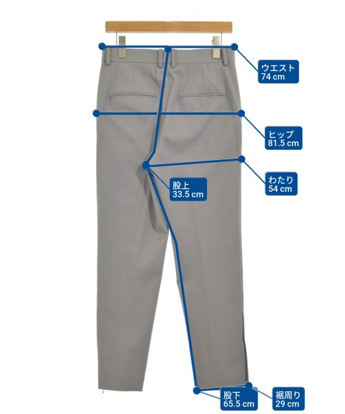 beautiful people（ビューティフルピープル）スラックス グレー サイズ:38(M位) レディース/2200679859024