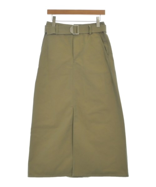 beautiful people（ビューティフルピープル）ロング・マキシ丈スカート カーキ サイズ:38(M位) レディース/2200679859079