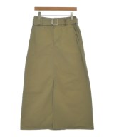 beautiful people（ビューティフルピープル）ロング・マキシ丈スカート カーキ サイズ:38(M位) レディース/2200679859079