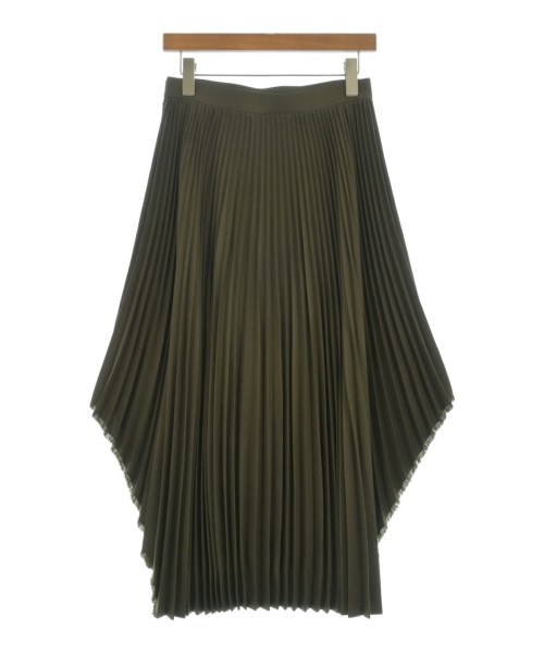 beautiful people（ビューティフルピープル）ロング・マキシ丈スカート カーキ サイズ:38(M位) レディース/2200679859086