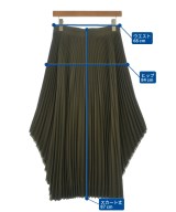 beautiful people（ビューティフルピープル）ロング・マキシ丈スカート カーキ サイズ:38(M位) レディース/2200679859086