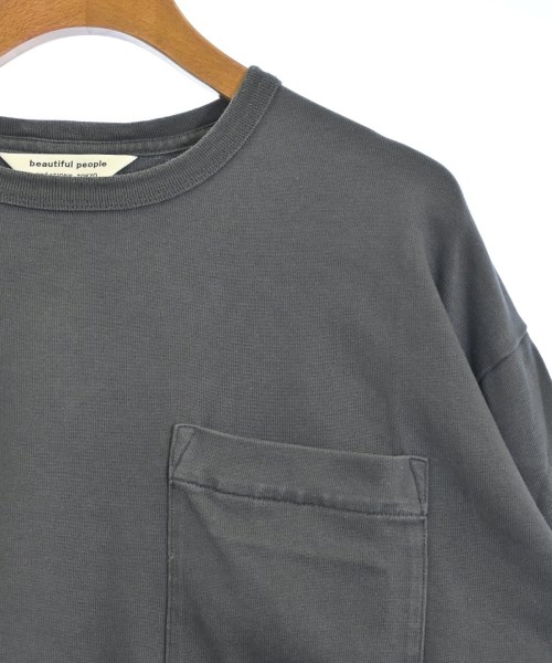 beautiful people（ビューティフルピープル）Tシャツ・カットソー グレー サイズ:38(M位) レディース/2200679859093