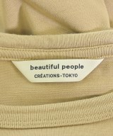 beautiful people（ビューティフルピープル）Tシャツ・カットソー ベージュ サイズ:36(S位) レディース/2200679859130