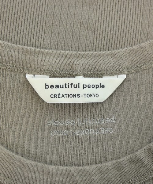 beautiful people（ビューティフルピープル）タンクトップ カーキ サイズ:42(L位) レディース/2200679859154