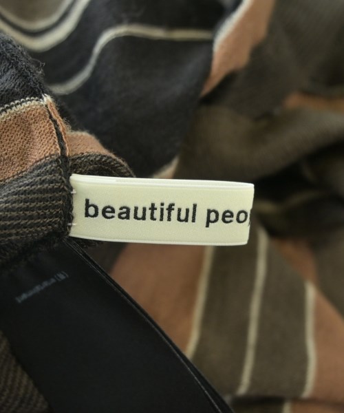 beautiful people（ビューティフルピープル）ニット・セーター 茶 サイズ:36(S位) レディース/2200679859161