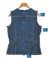 beautiful people（ビューティフルピープル）カジュアルシャツ 青 サイズ:38(M位) レディース/2200679859178