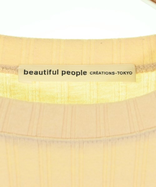 beautiful people（ビューティフルピープル）Tシャツ・カットソー ベージュ サイズ:36(S位) レディース/2200675327060