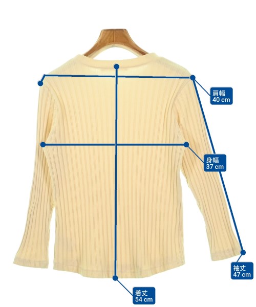 beautiful people（ビューティフルピープル）Tシャツ・カットソー ベージュ サイズ:36(S位) レディース/2200675327060