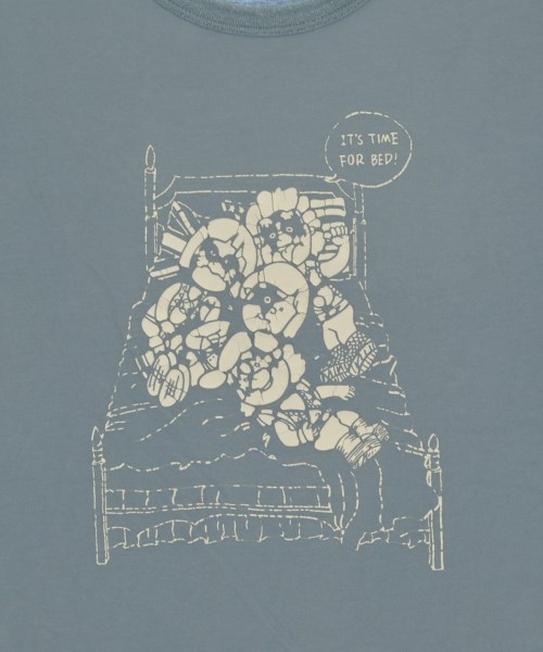 beautiful people（ビューティフルピープル）Tシャツ・カットソー 青 サイズ:150(M位) レディース/2200677069067