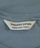 beautiful people（ビューティフルピープル）Tシャツ・カットソー 青 サイズ:150(M位) レディース/2200677069067