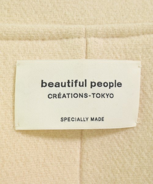 beautiful people（ビューティフルピープル）ダッフルコート 白 サイズ:140(S位) レディース/2200694840014