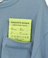 beautiful people（ビューティフルピープル）Tシャツ・カットソー 青 サイズ:36(S位) レディース/2200689639050